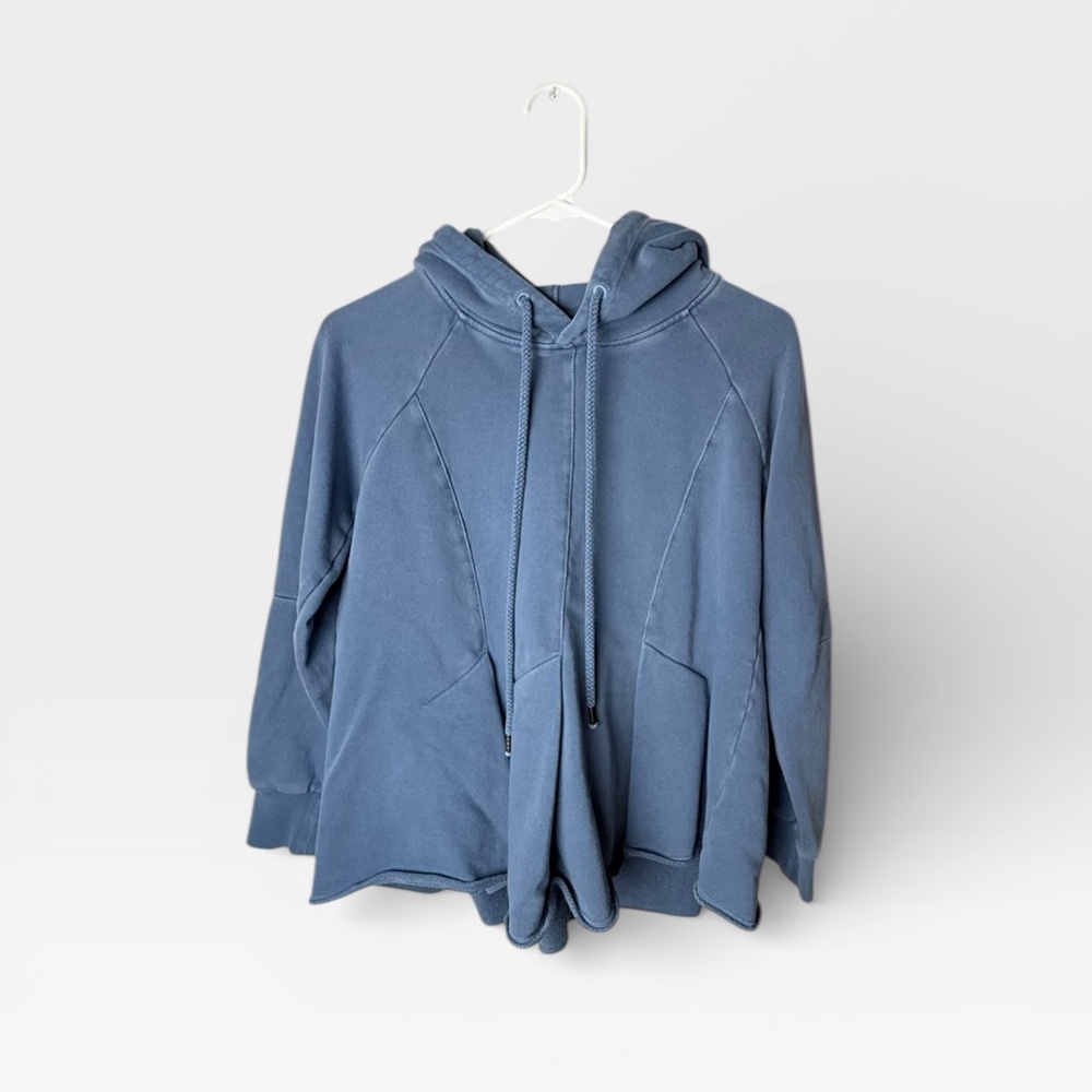 Anthropologie Pilcro‎ Dusty Blue Hoodie Pullover (E)